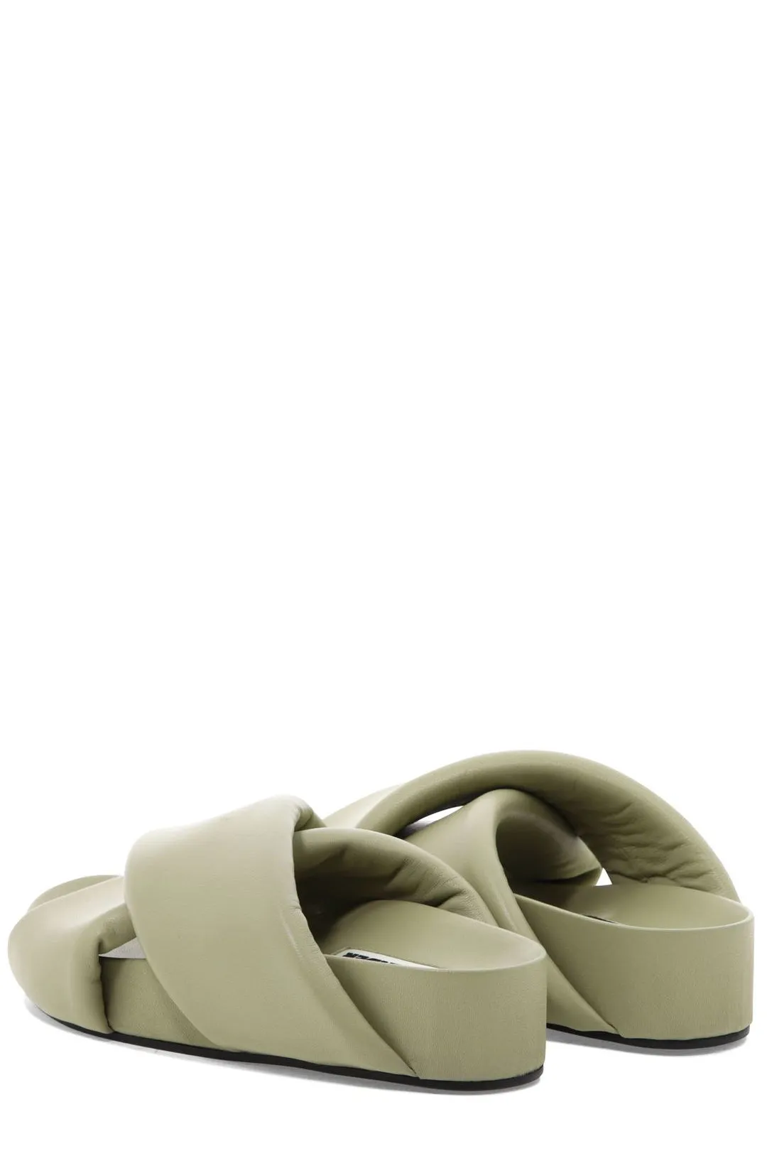 Jil Sander Open Toe Cross Strap Sandals