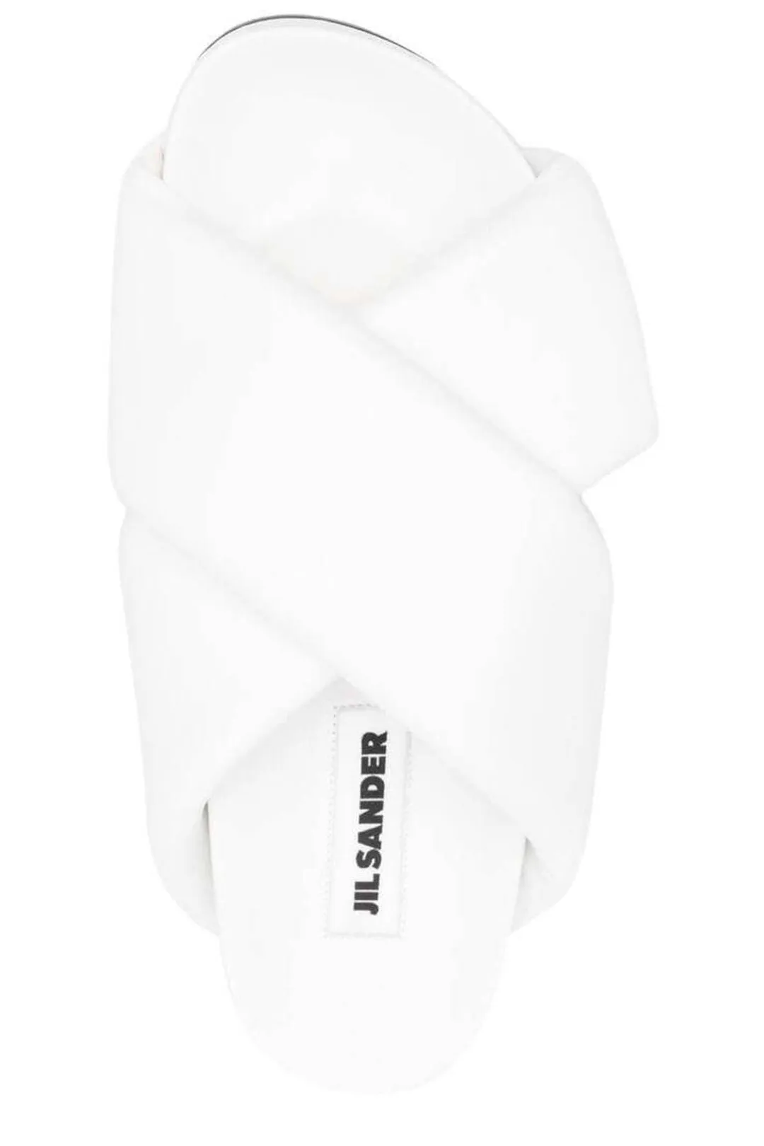 Jil Sander Open Toe Cross Strap Sandals
