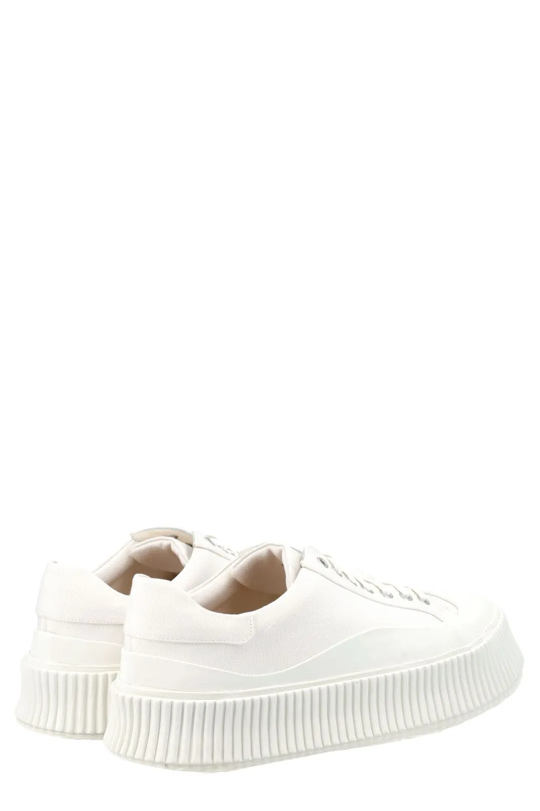 Jil Sander Rigged Platform Lace-Up Sneakers