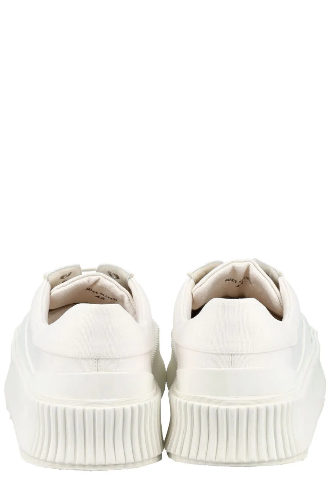 Jil Sander Rigged Platform Lace-Up Sneakers
