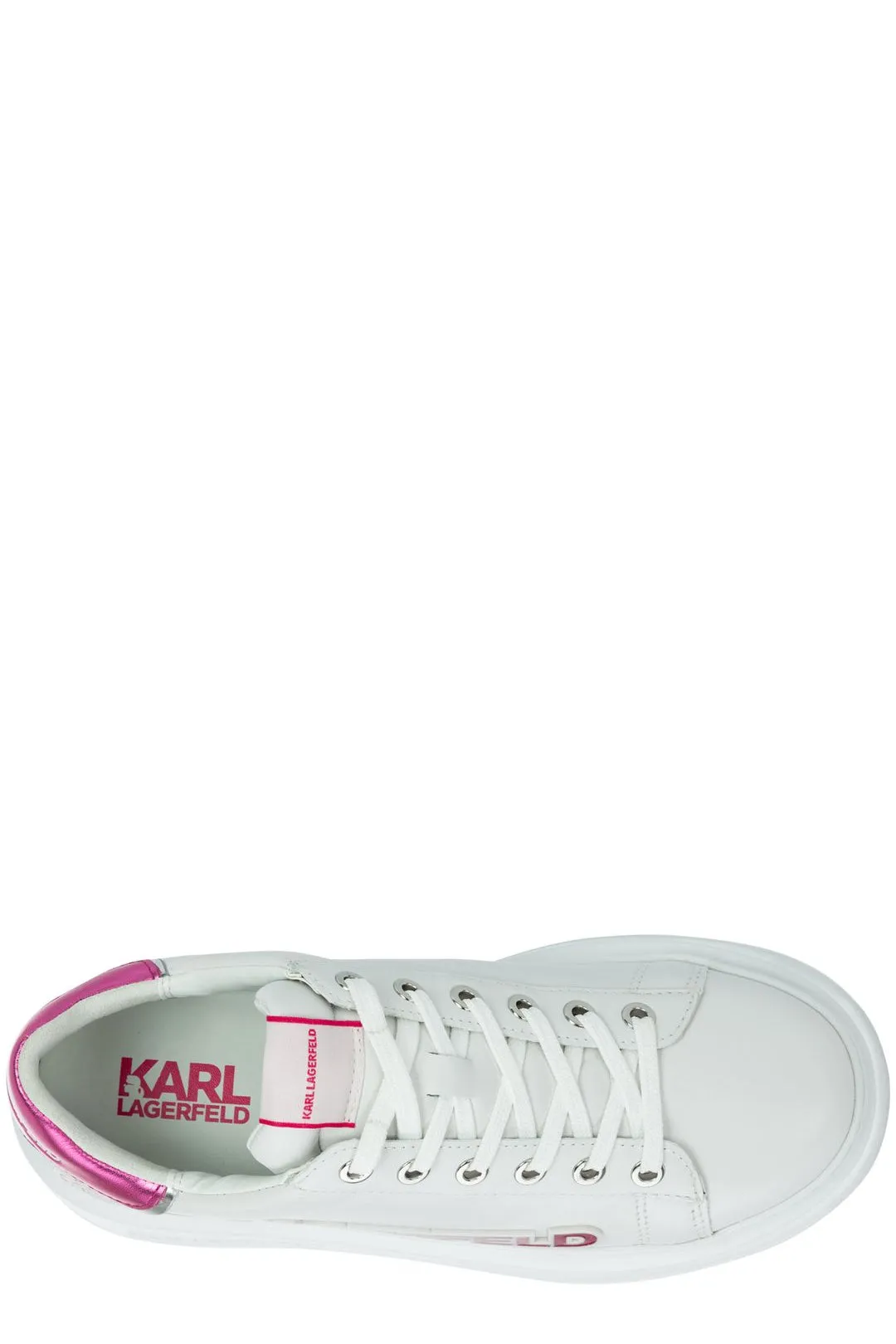 Karl Lagerfeld Logo Detailed Lace-Up Sneakers