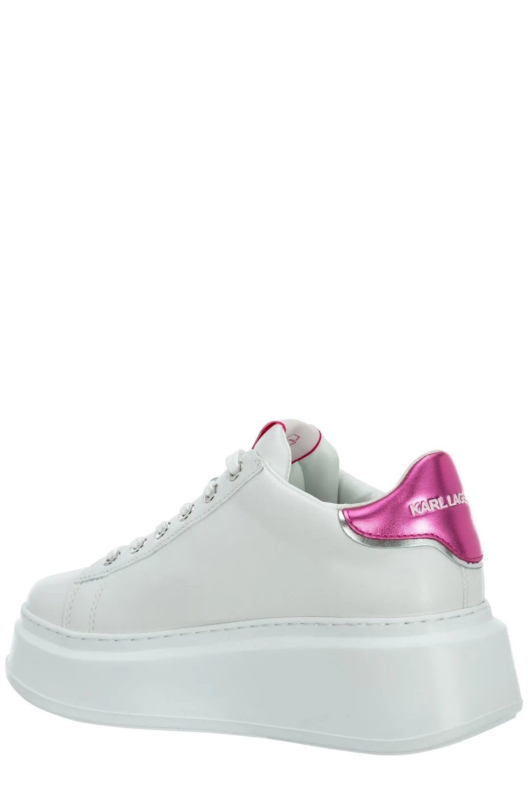 Karl Lagerfeld Logo Detailed Lace-Up Sneakers