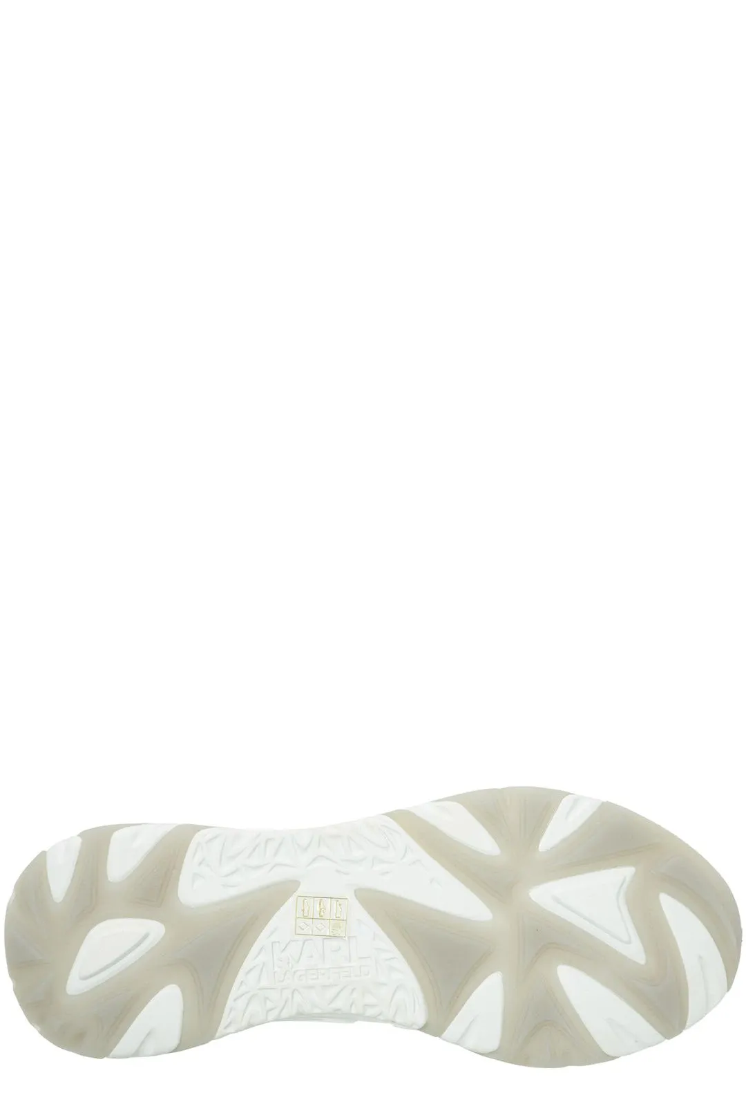 Karl Lagerfeld Logo Print Lace-Up Sneakers