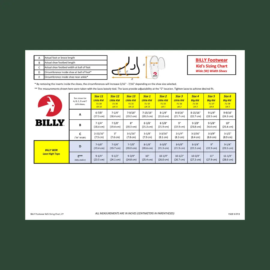 Kids' Billy CS Sneaker High Medium