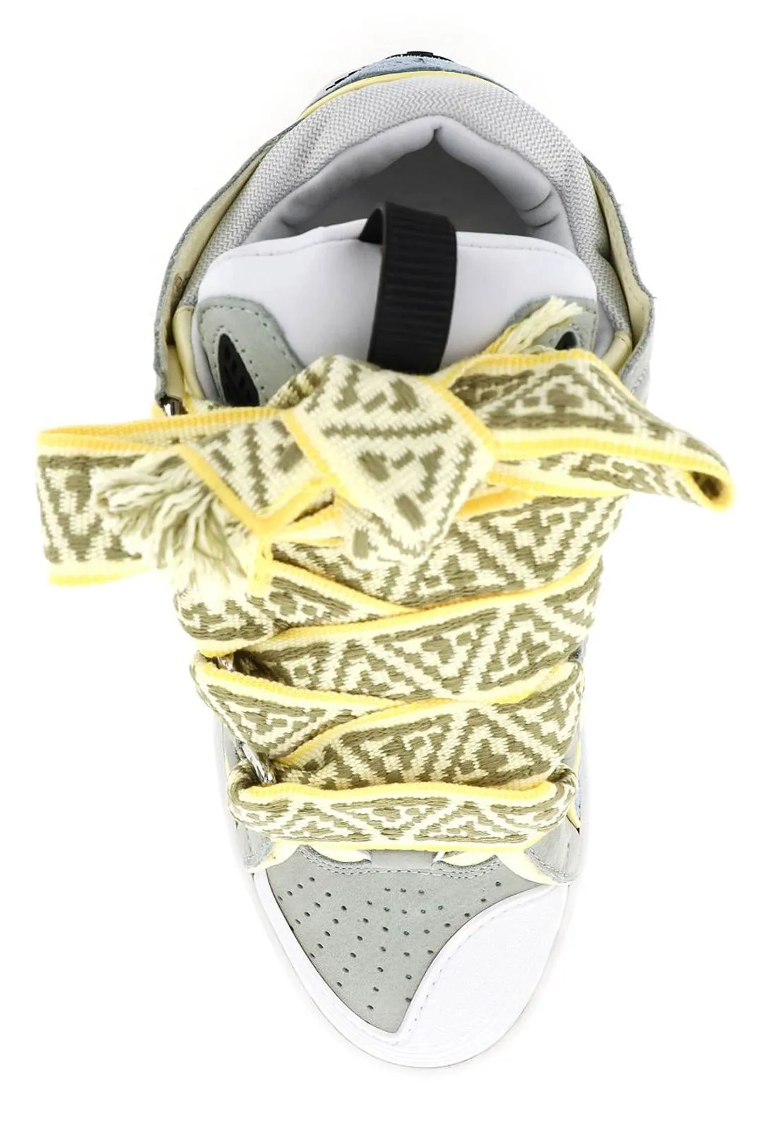 Lanvin Curb Lace-Up Sneakers