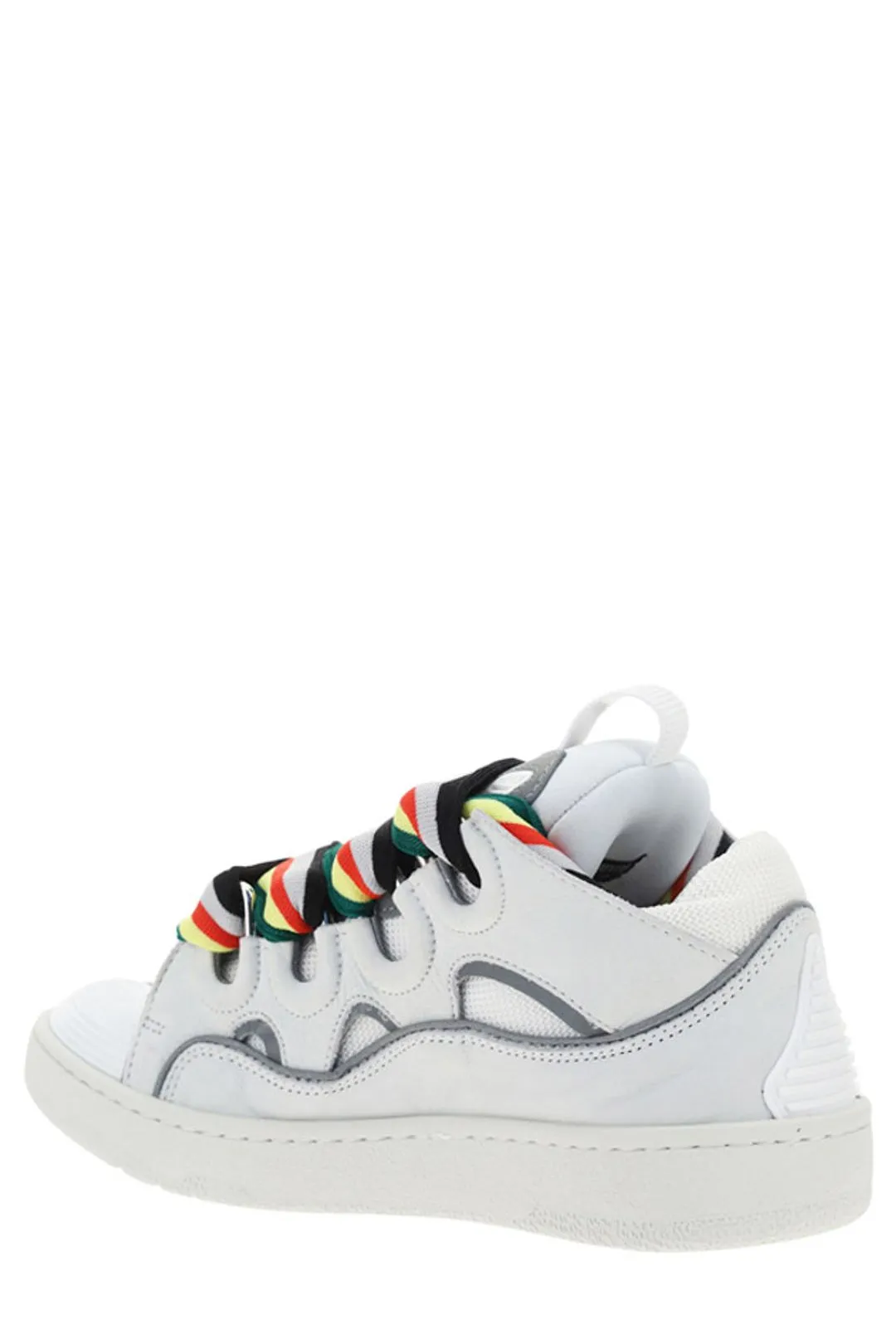 Lanvin Curb Lace-Up Sneakers