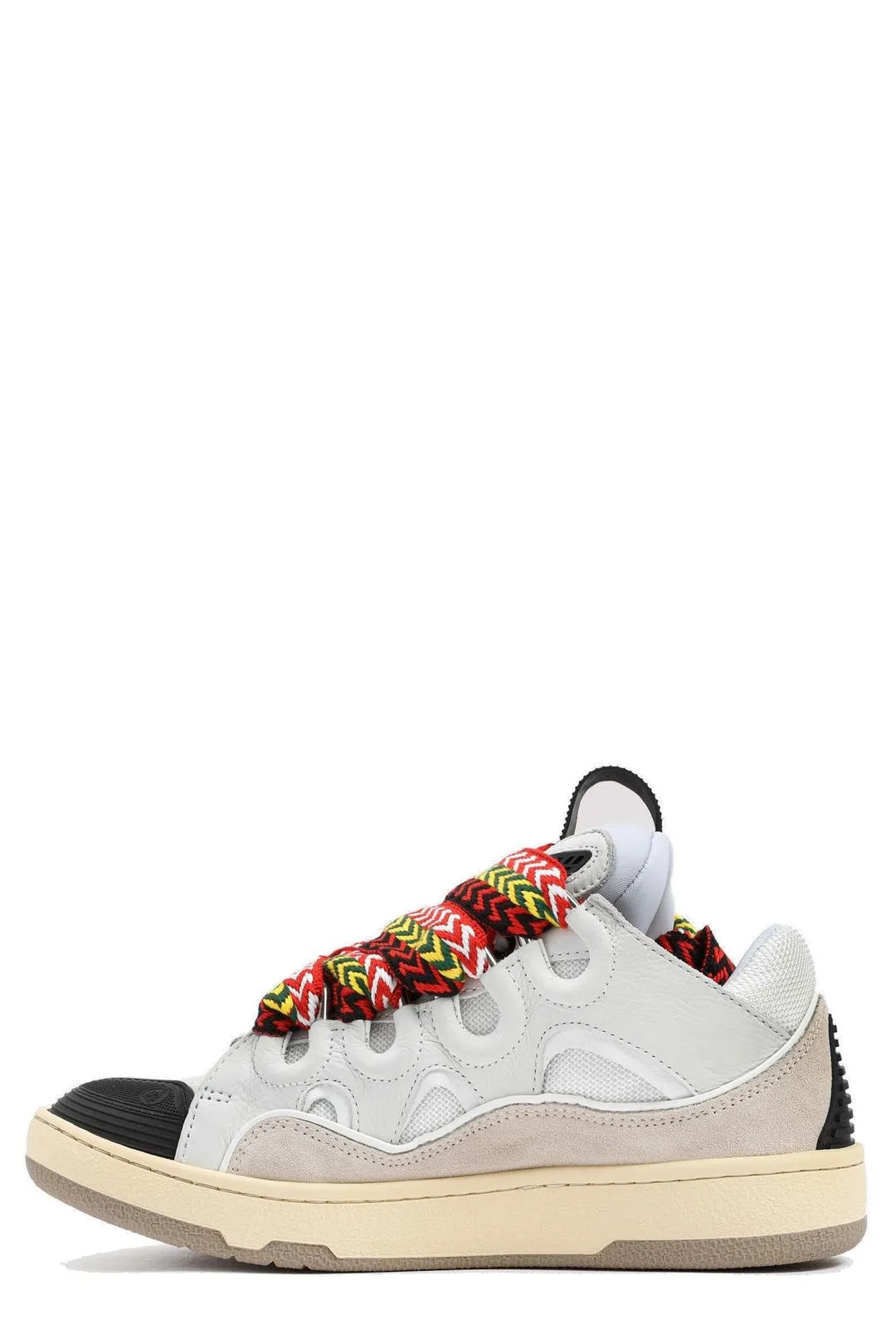 Lanvin Curb Lace-Up Sneakers