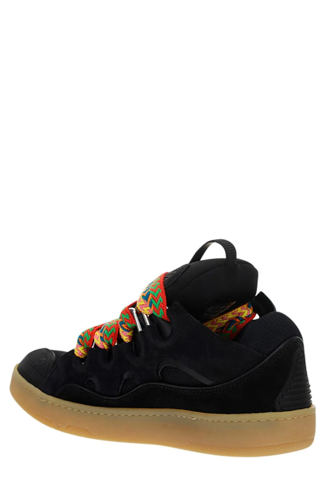 Lanvin Curb Lace-Up Sneakers