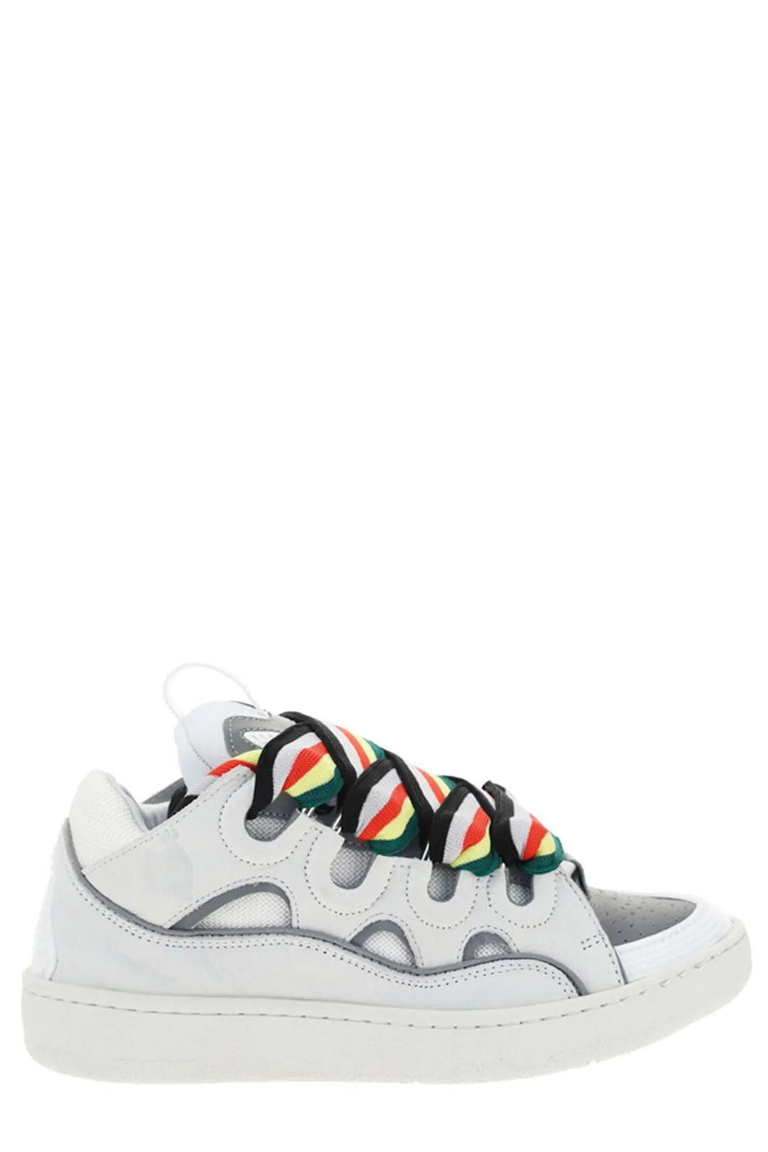 Lanvin Curb Lace-Up Sneakers