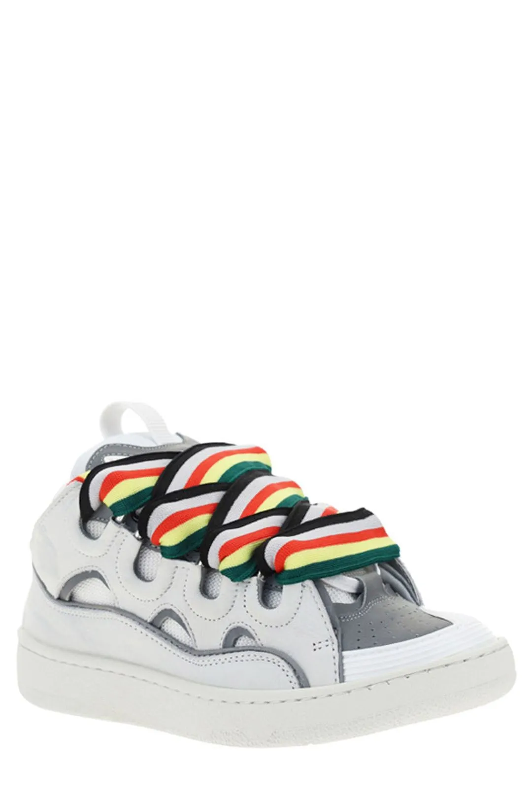 Lanvin Curb Lace-Up Sneakers