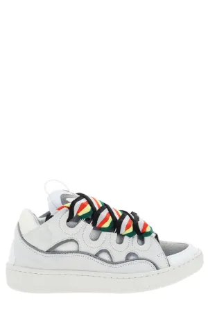 Lanvin Curb Lace-Up Sneakers