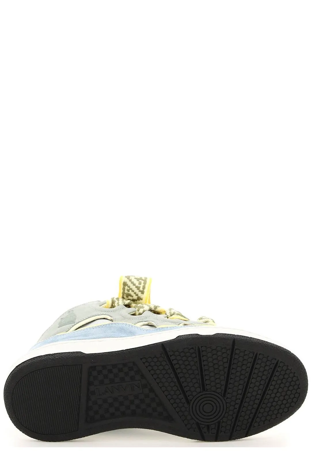 Lanvin Curb Lace-Up Sneakers