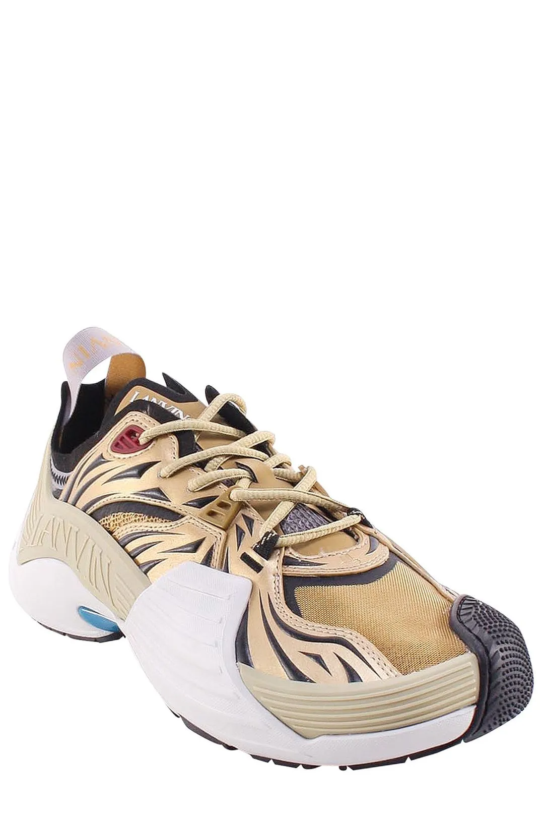 Lanvin Flash-X Lace-Up Sneakers