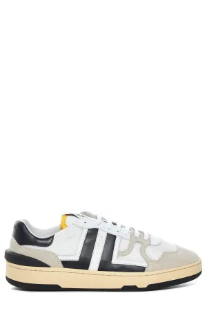 Lanvin Panelled Lace-Up Sneakers