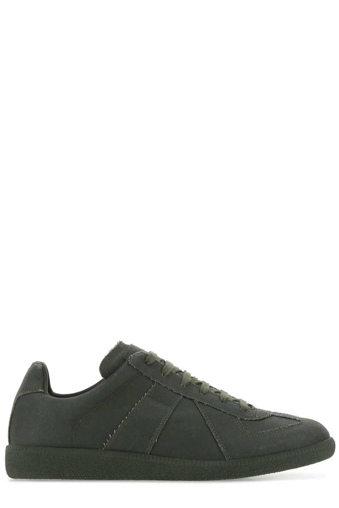 Maison Margiela Round Toe Lace-Up Sneakers