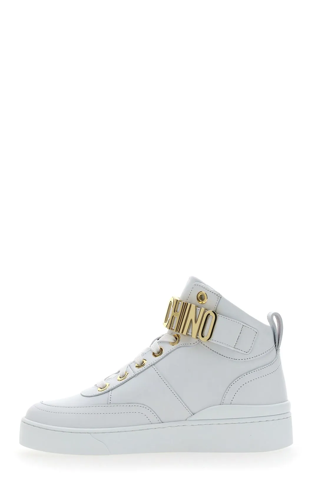 Moschino Logo-Lettering Lace-Up Sneakers