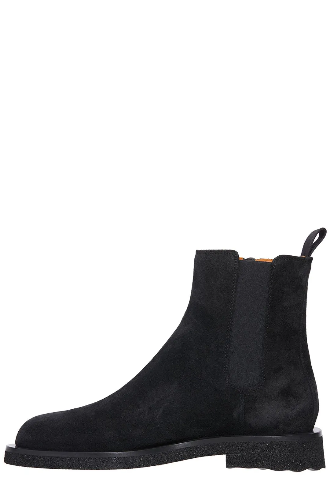 Off-White Logo Detailed Ankle Boots
