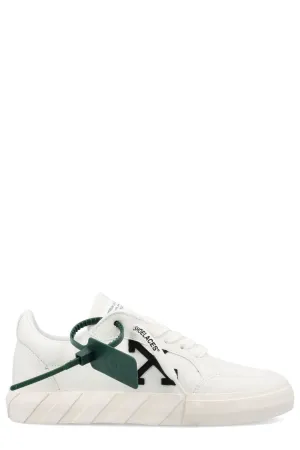 Off-White Low Vulcanized Lace-Up Sneakers