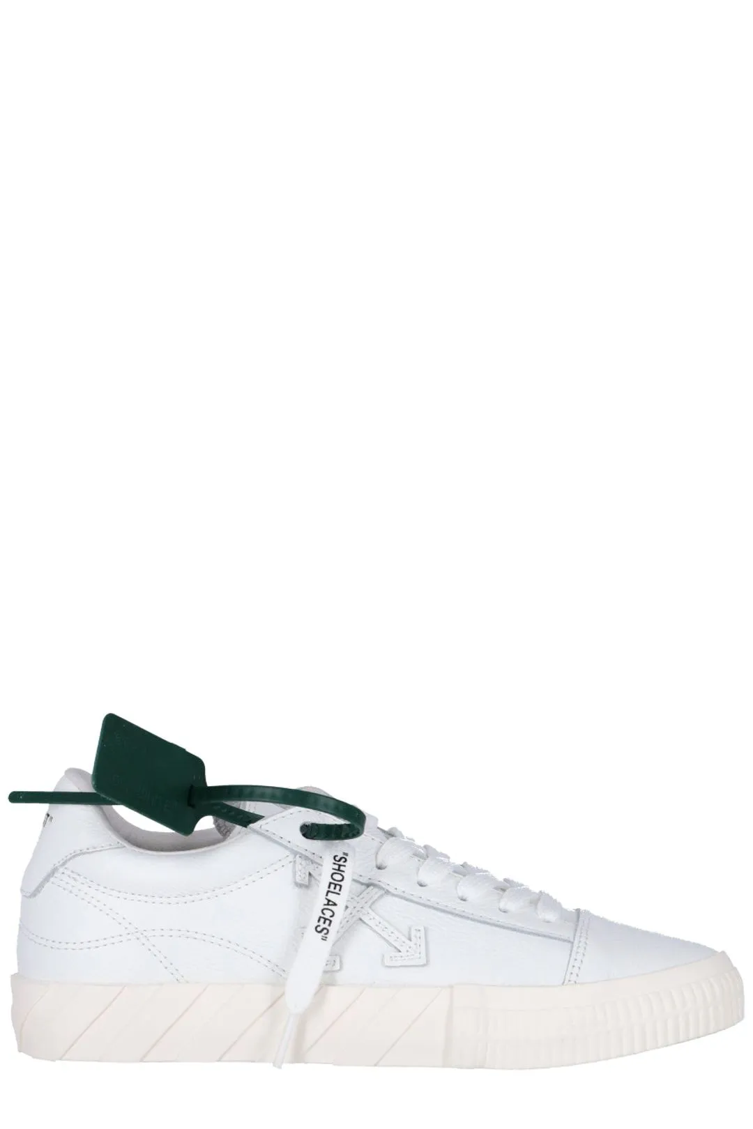 Off-White Low Vulcanized Lace-Up Sneakers