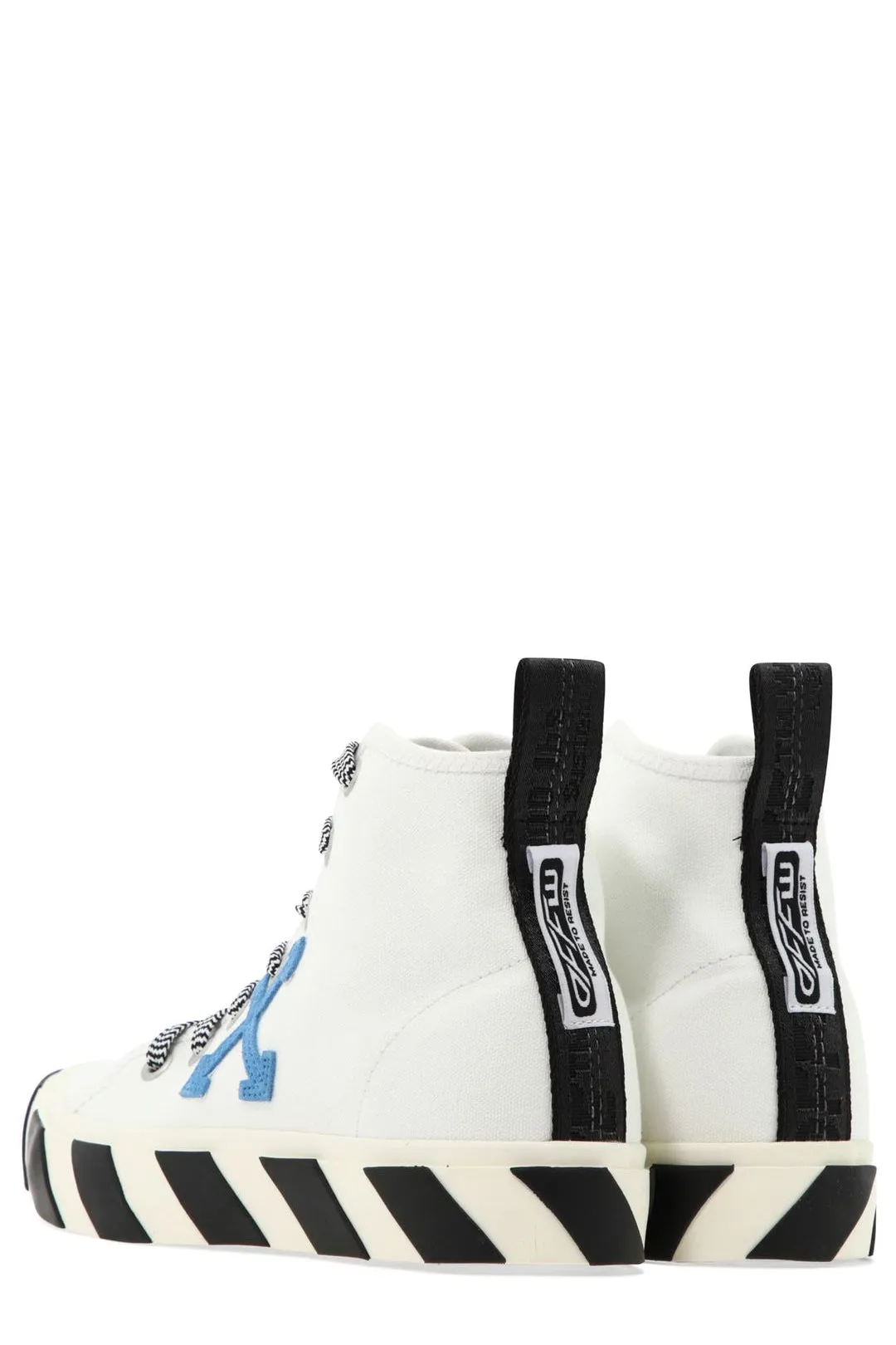 Off-White Vulcanized Lace-Up Sneakers