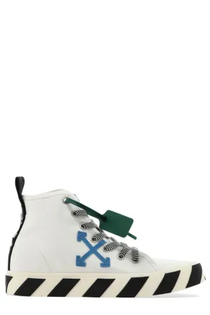 Off-White Vulcanized Lace-Up Sneakers