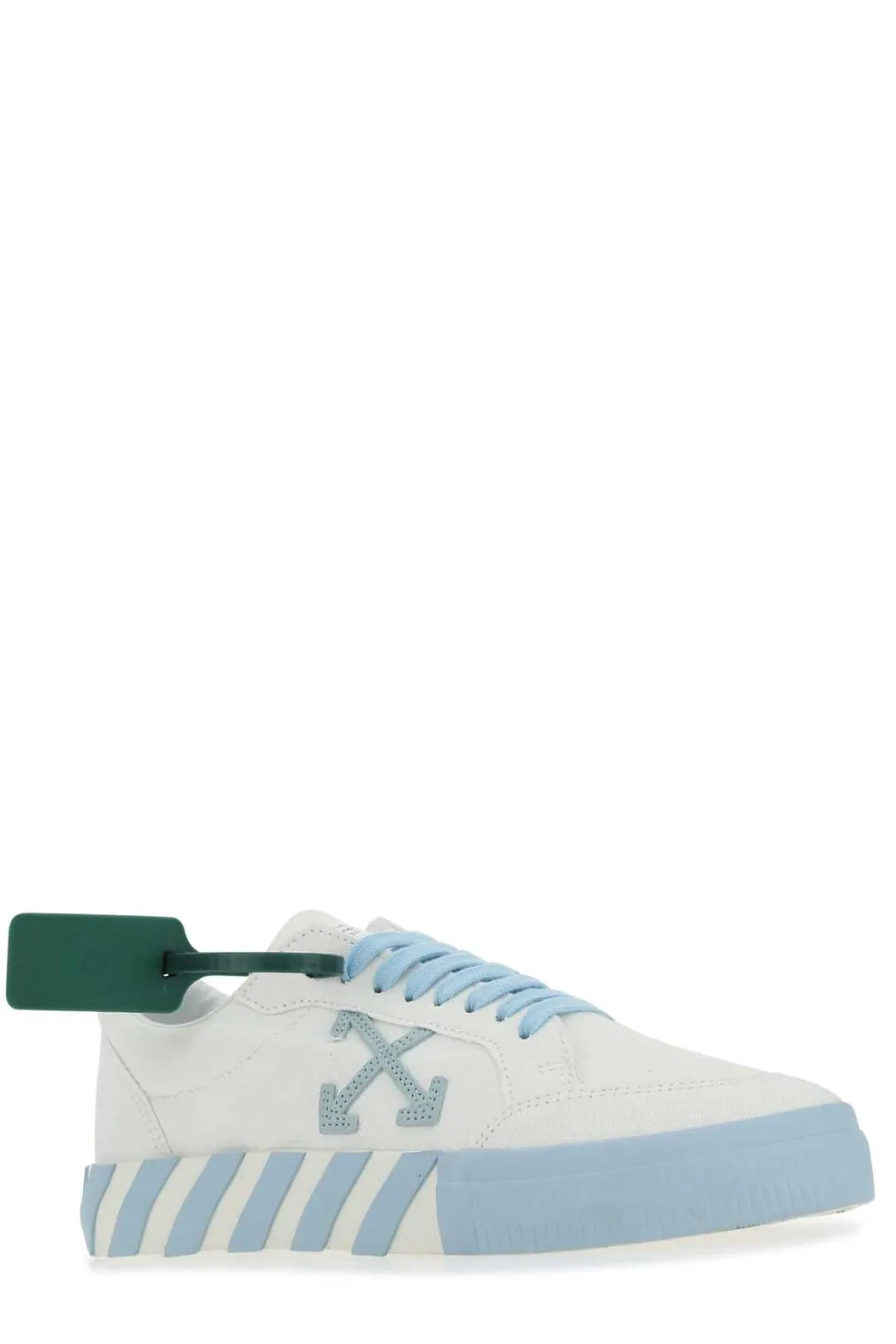 Off-White Vulcanized Lace-Up Sneakers