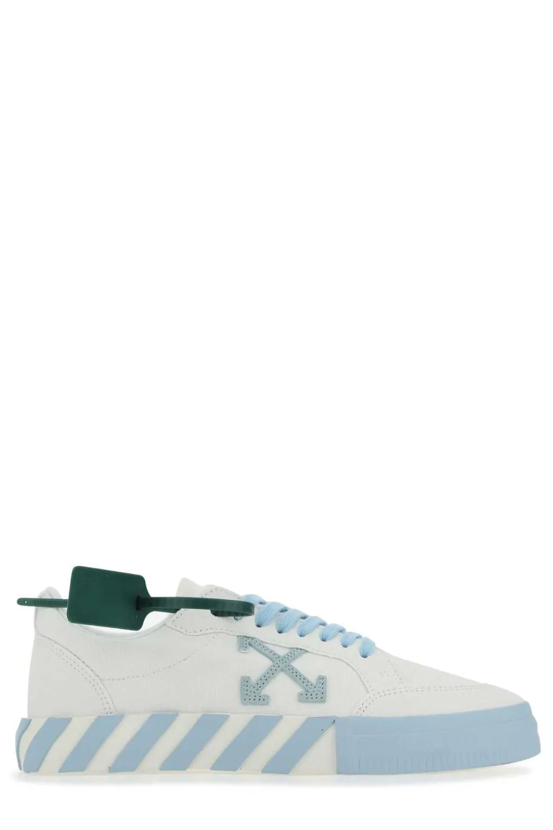 Off-White Vulcanized Lace-Up Sneakers