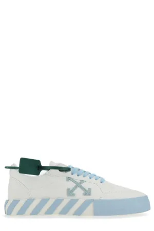 Off-White Vulcanized Lace-Up Sneakers