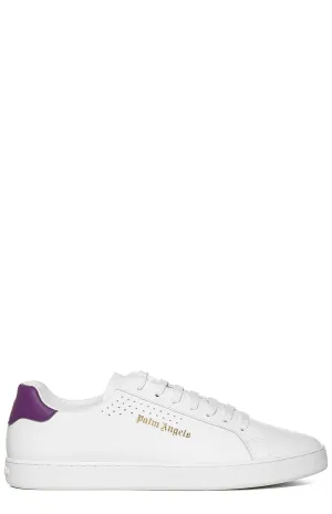 Palm Angels Logo Print Low-Top Sneakers