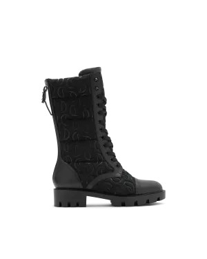 Pavleta Canvas Combat Boots