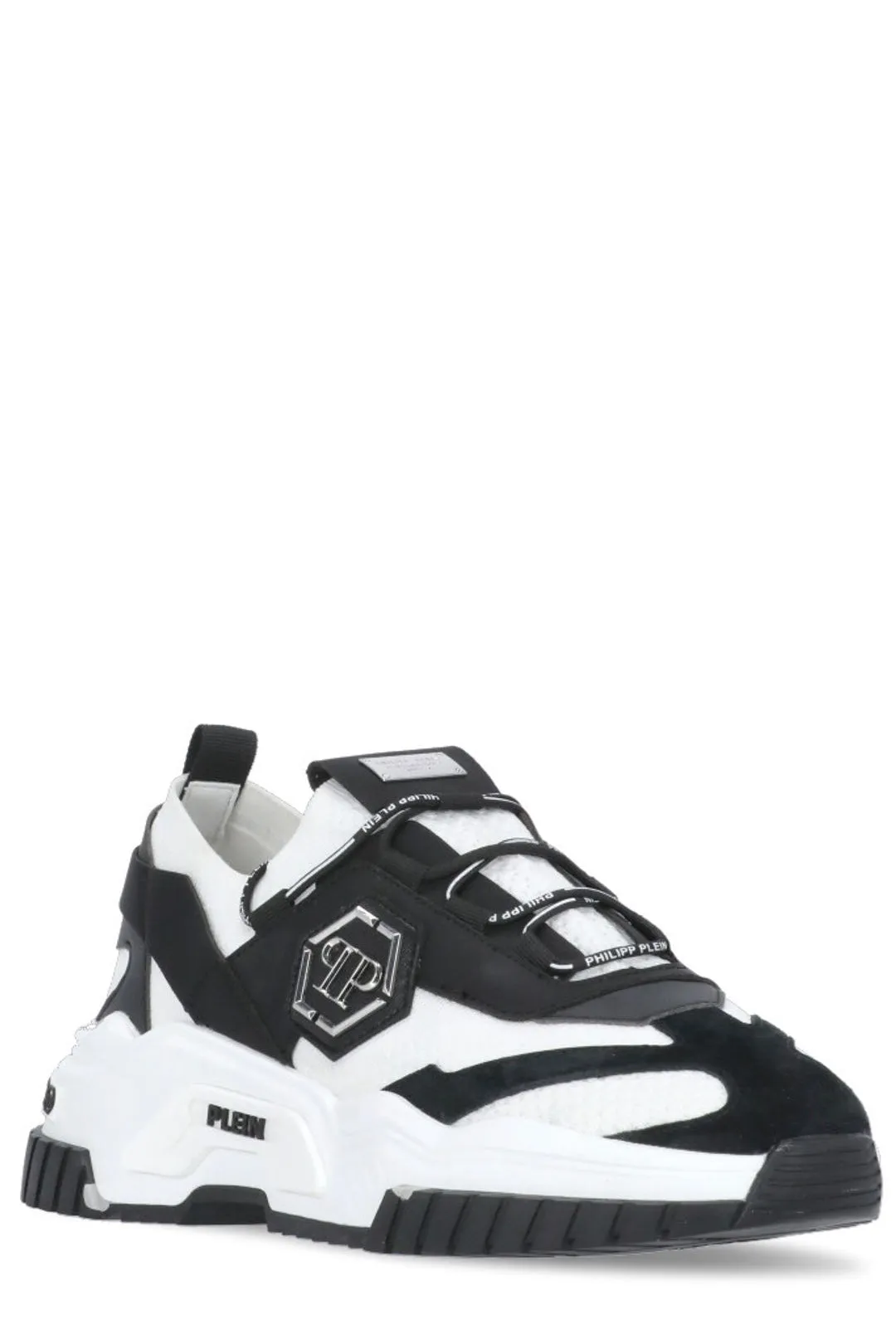 Philipp Plein Predator Lace-Up Sneakers