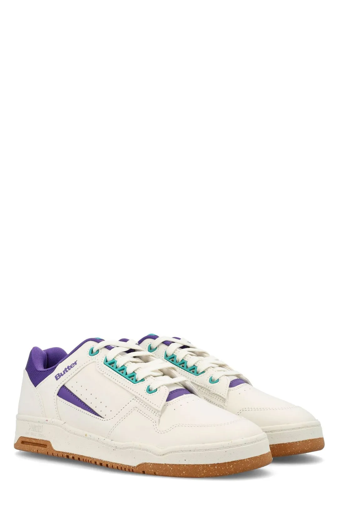 Puma Butter Panelled Lace-Up Sneakers