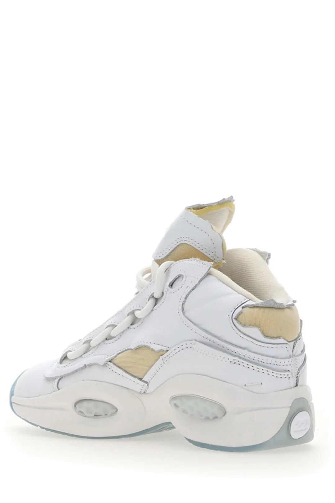 Reebok X Maison Margiela Question Mid Memory Of Lace-Up Sneakers
