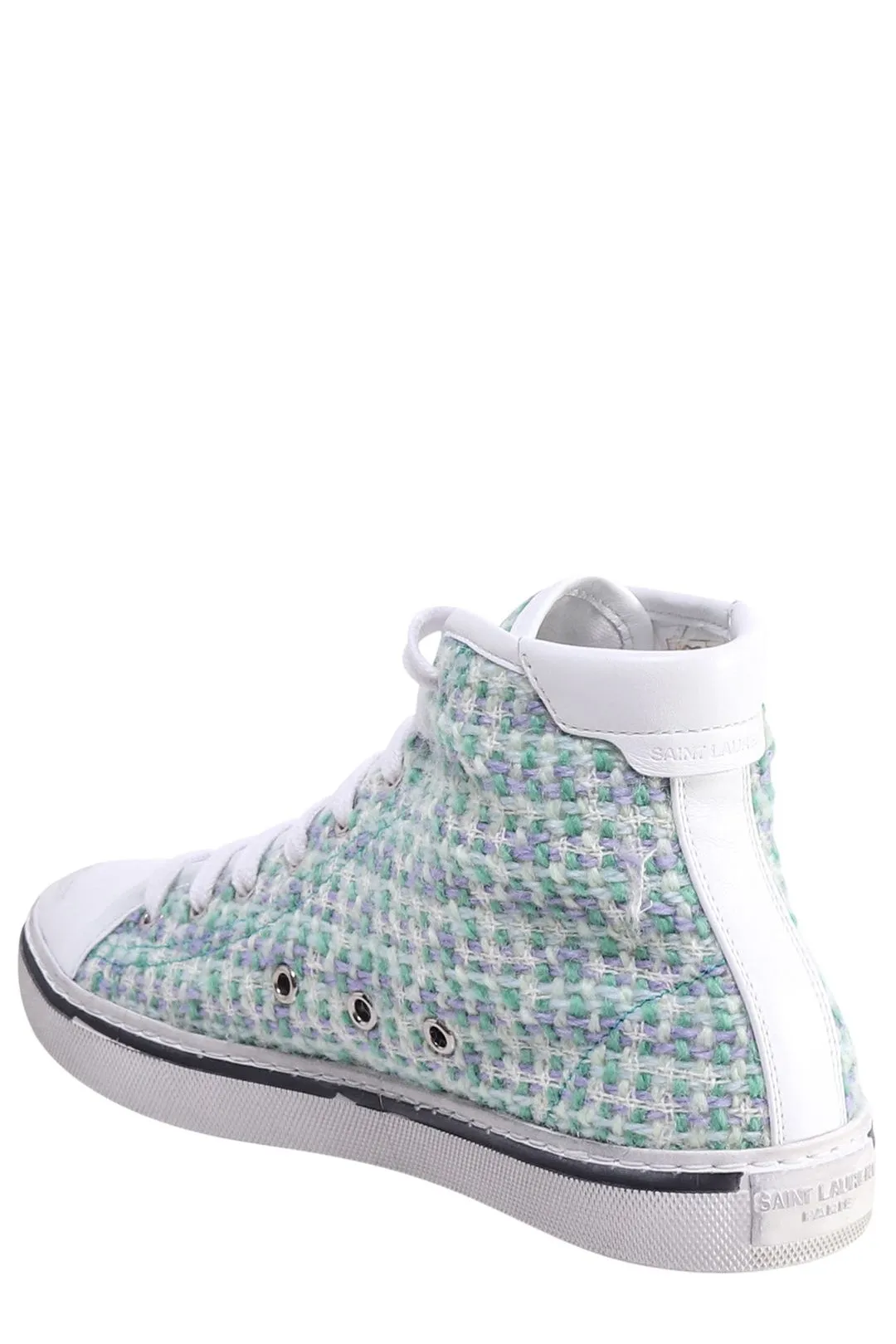 Saint Laurent Bedford Lace-Up Sneakers