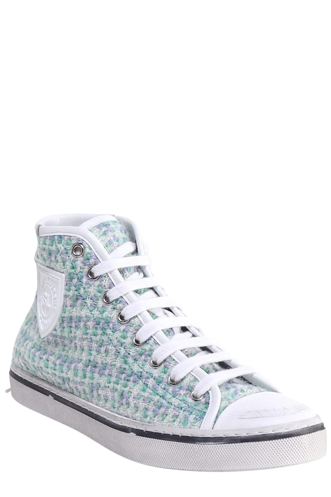 Saint Laurent Bedford Lace-Up Sneakers