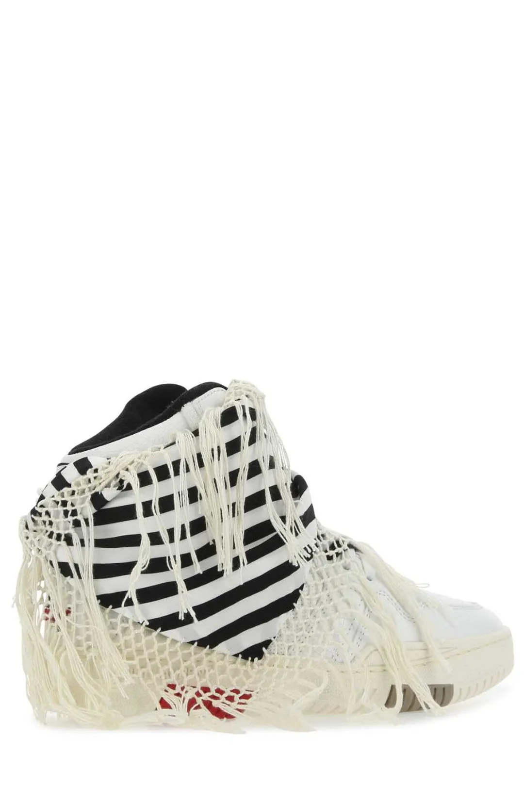 Saint Laurent Smith Lace-Up Sneakers