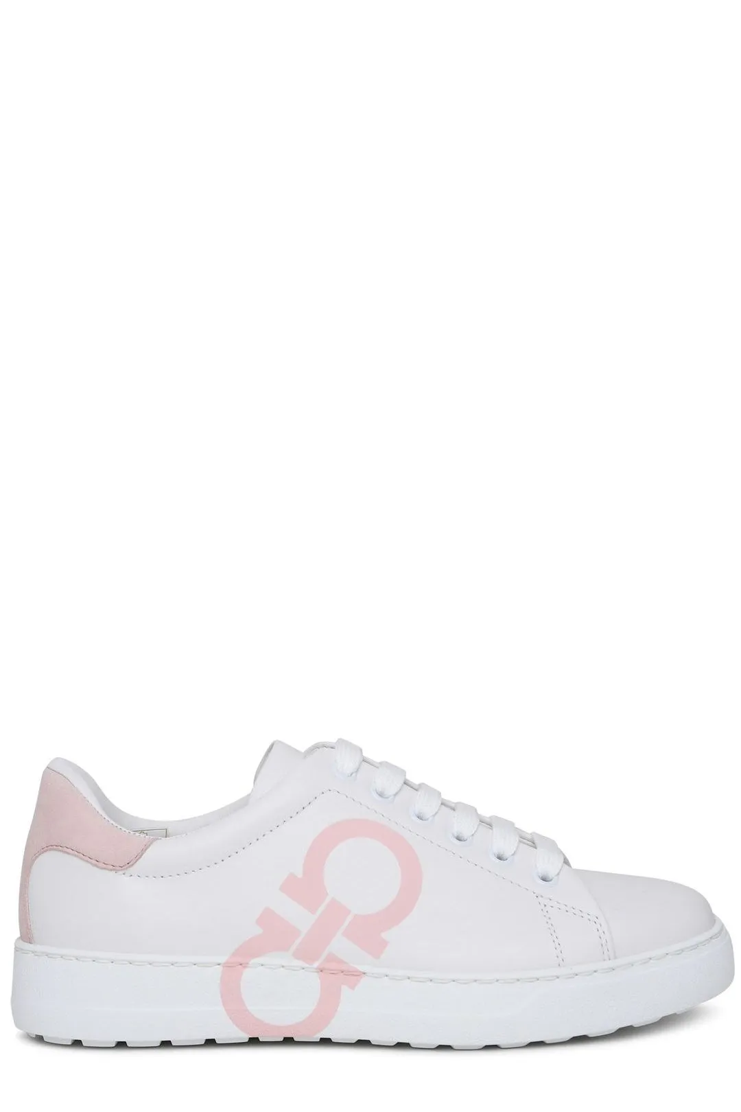 Salvatore Ferragamo Logo Printed Lace-Up Sneakers