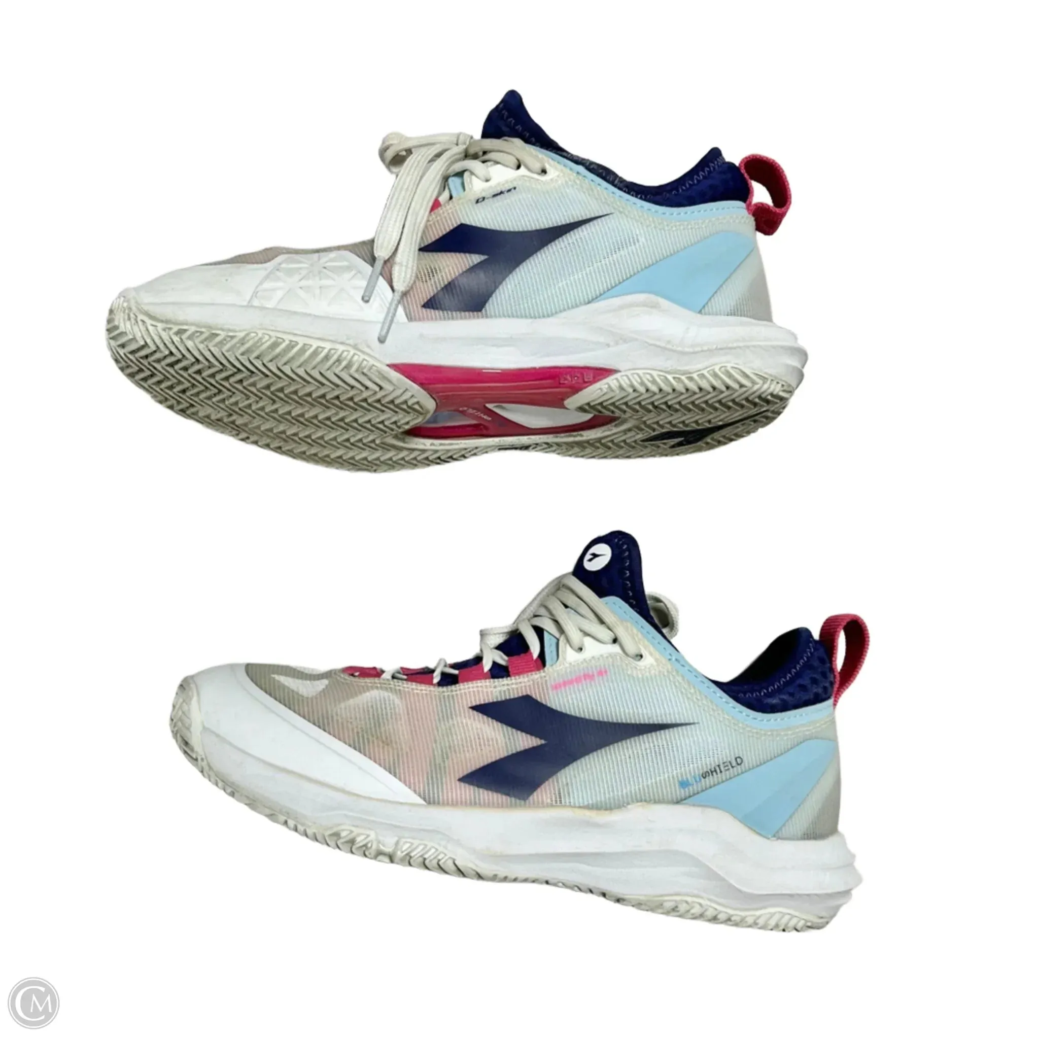 Shoes Athletic By Diadora In Purple & White, Size: 7.5