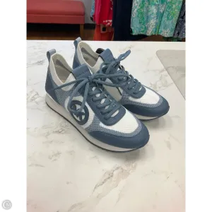 Shoes Designer By Michael Kors In Blue, Size: 7