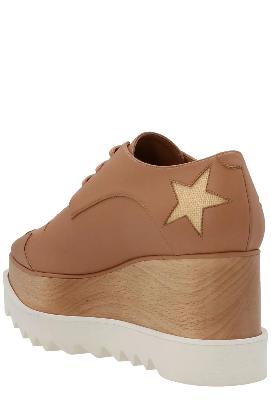 Stella McCartney Elyse Star Lace-Up Brogues