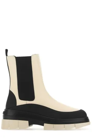 Stuart Weitzman Duo-Tone Ankle Boots