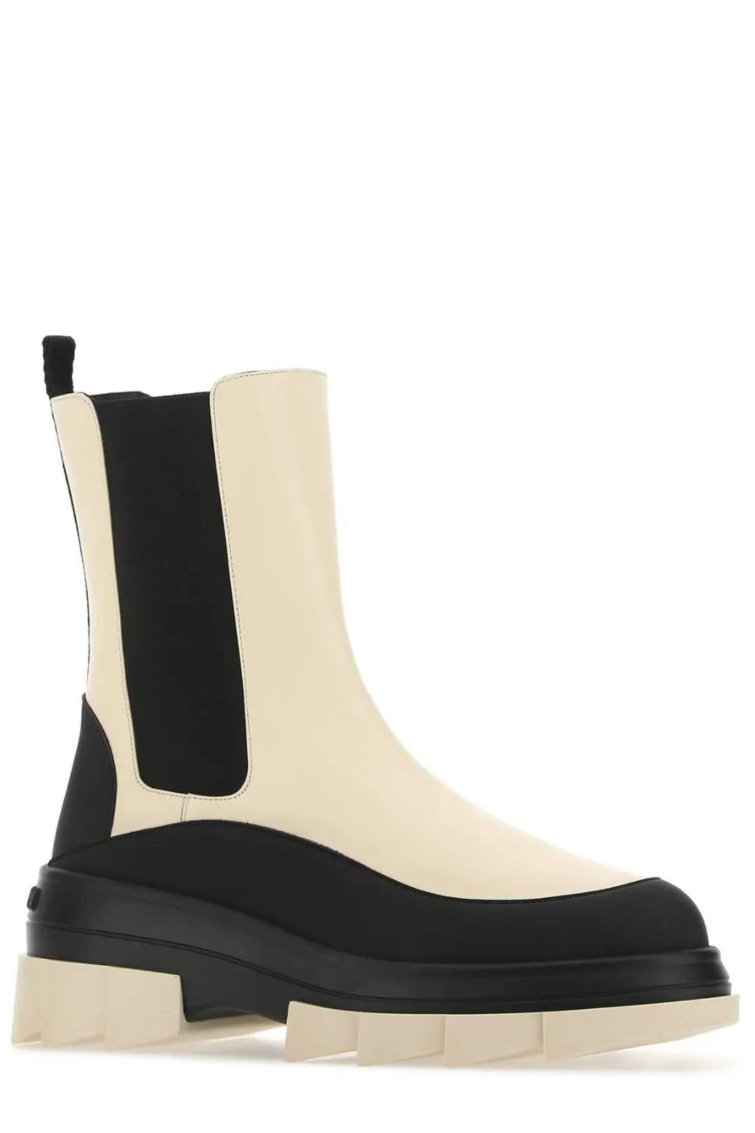Stuart Weitzman Duo-Tone Ankle Boots