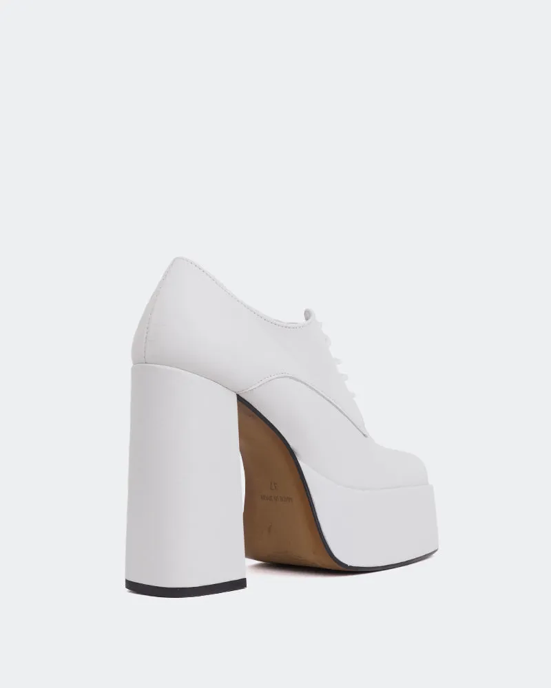 Ursuline White Leather