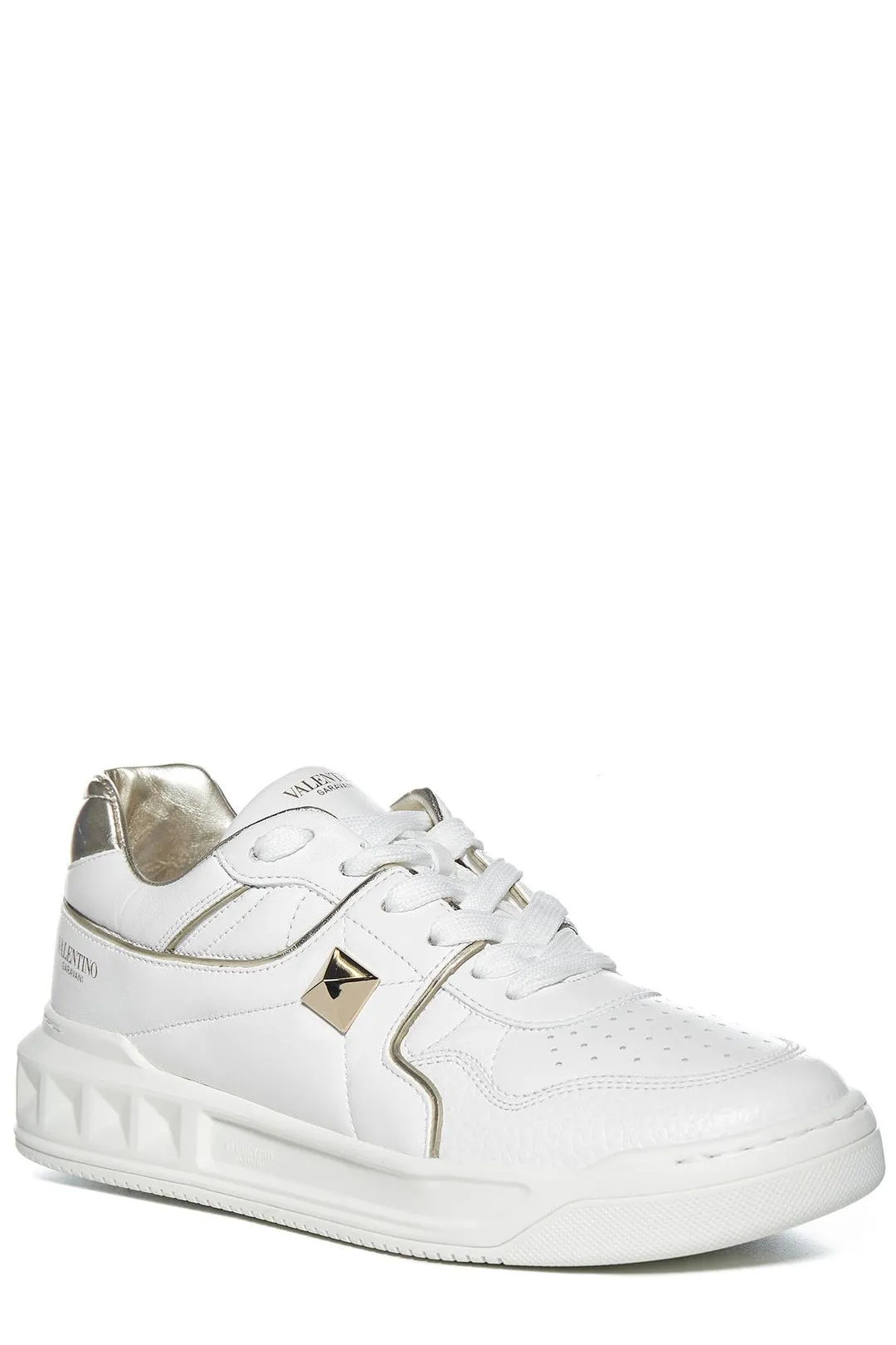 Valentino Garavani One Stud Lace-Up Sneakers
