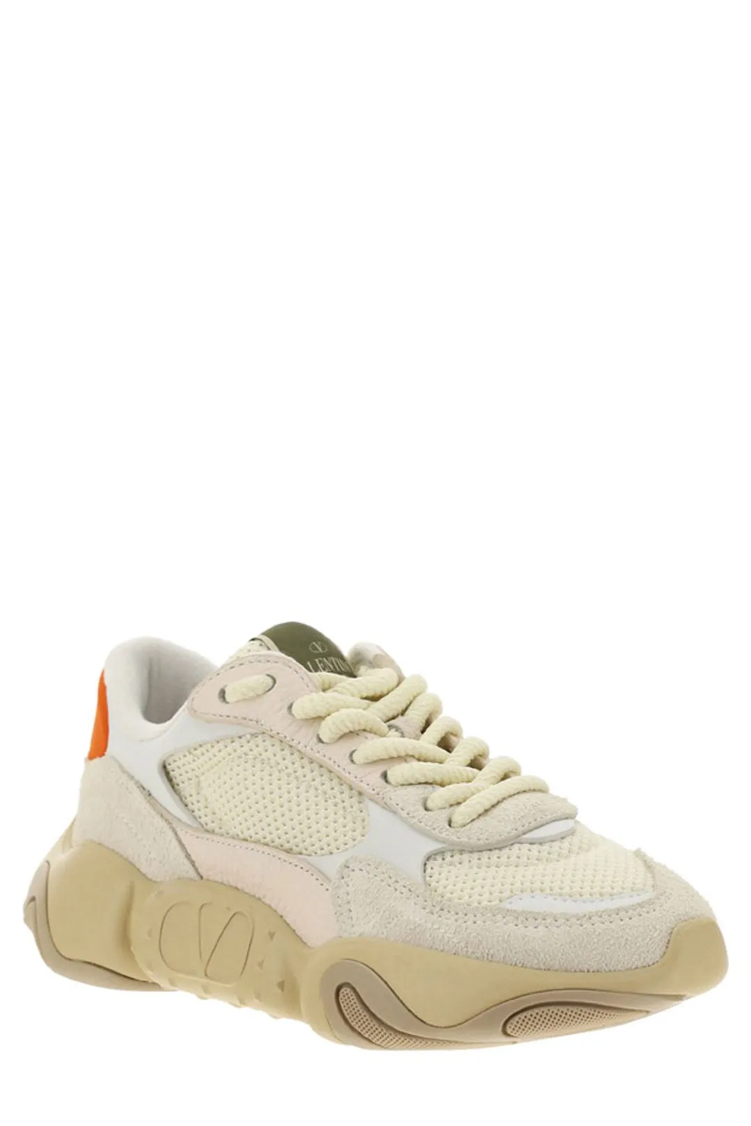 Valentino Garavani Rockstud Bubbleback Lace-Up Sneakers