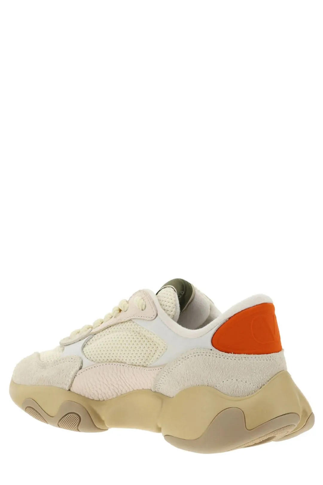 Valentino Garavani Rockstud Bubbleback Lace-Up Sneakers
