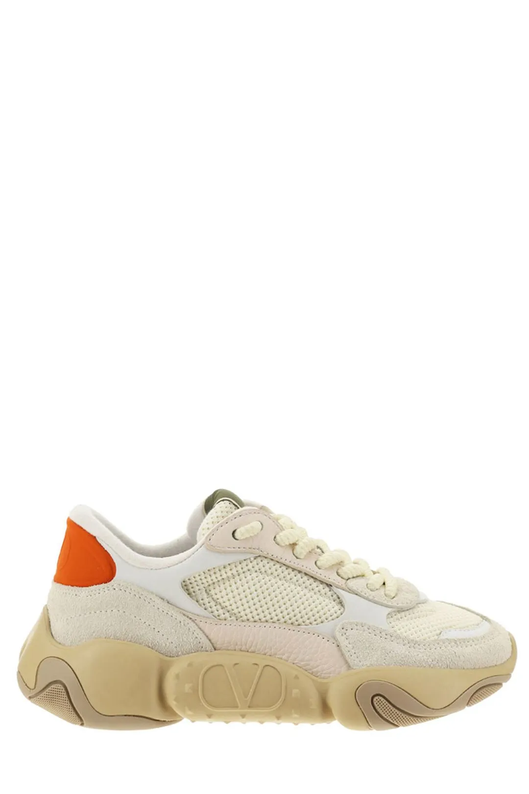 Valentino Garavani Rockstud Bubbleback Lace-Up Sneakers