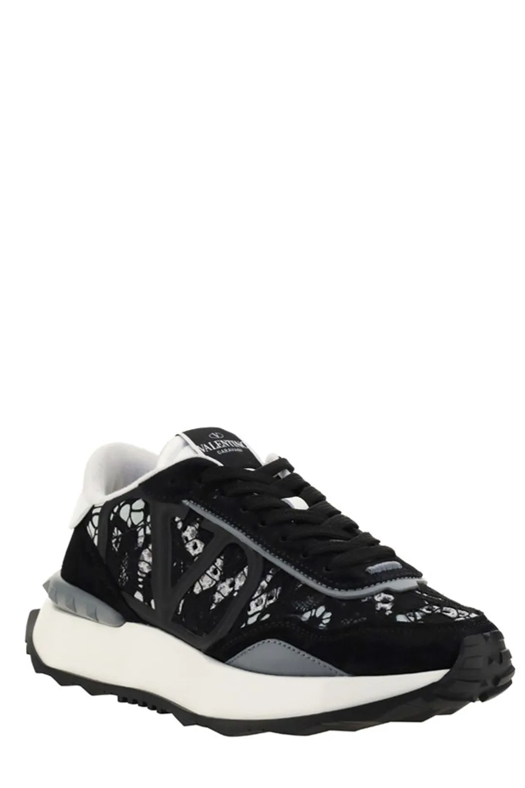 Valentino Garavani Rockstud Lace-Up Sneakers