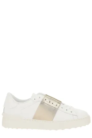 Valentino Garavani Rockstud Lace-Up Sneakers