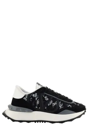 Valentino Garavani Rockstud Lace-Up Sneakers